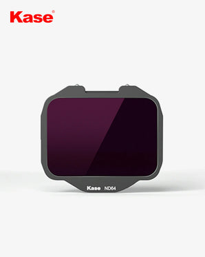 Kase ND4 camera lens filter on a white background