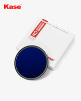 Kase camera filter with packaging on a white background