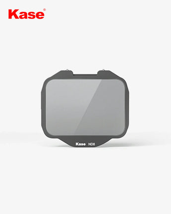 Kase ND4 camera lens filter on a white background