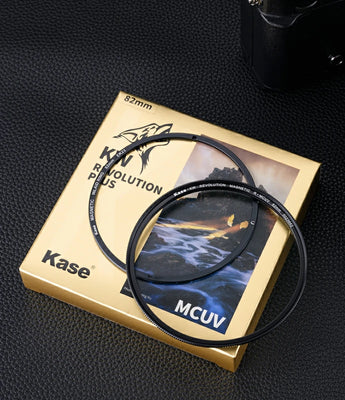 Kase KW Revolutiond series magnetic filter system for creative mobile photography.