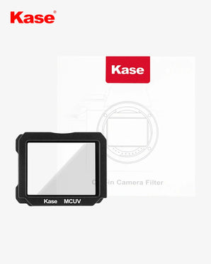 Kase camera filter with brand logo on a white background