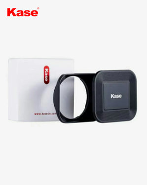 Kase brand filter and case on a white background